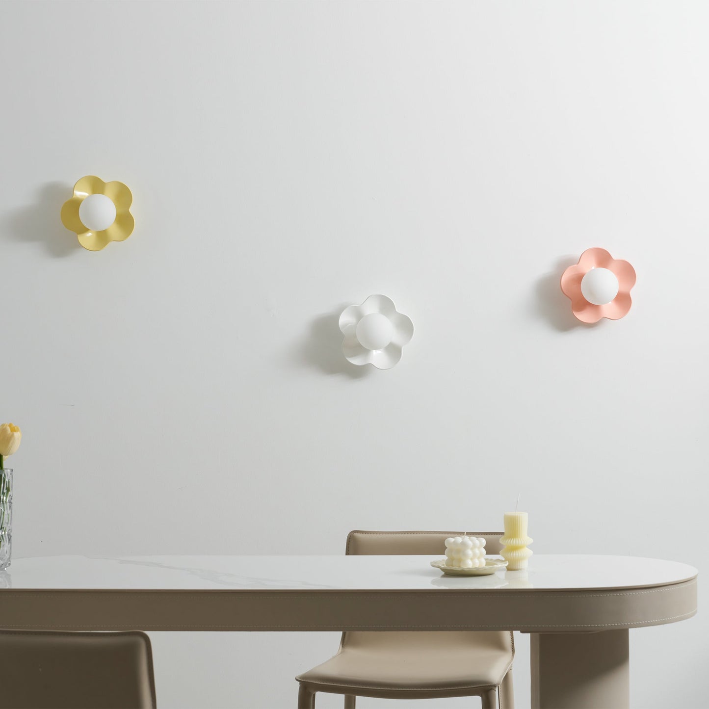 La Fleur Wall Lamp - Elegant Design with Adjustable Brightness & Energ