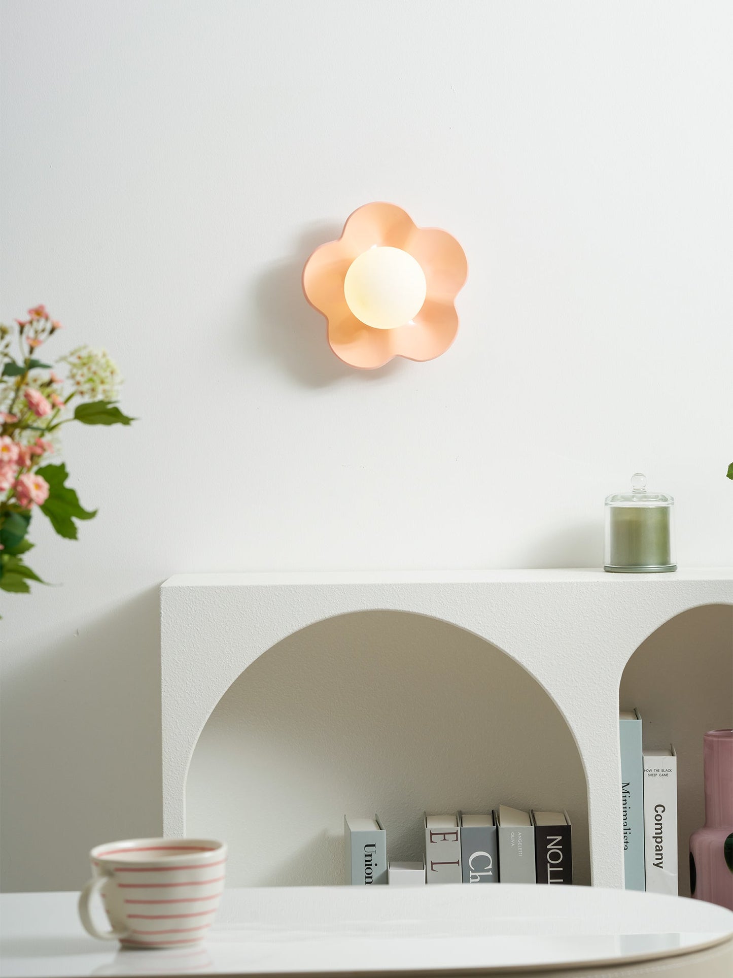 La Fleur Wall Lamp - Elegant Design with Adjustable Brightness & Energ
