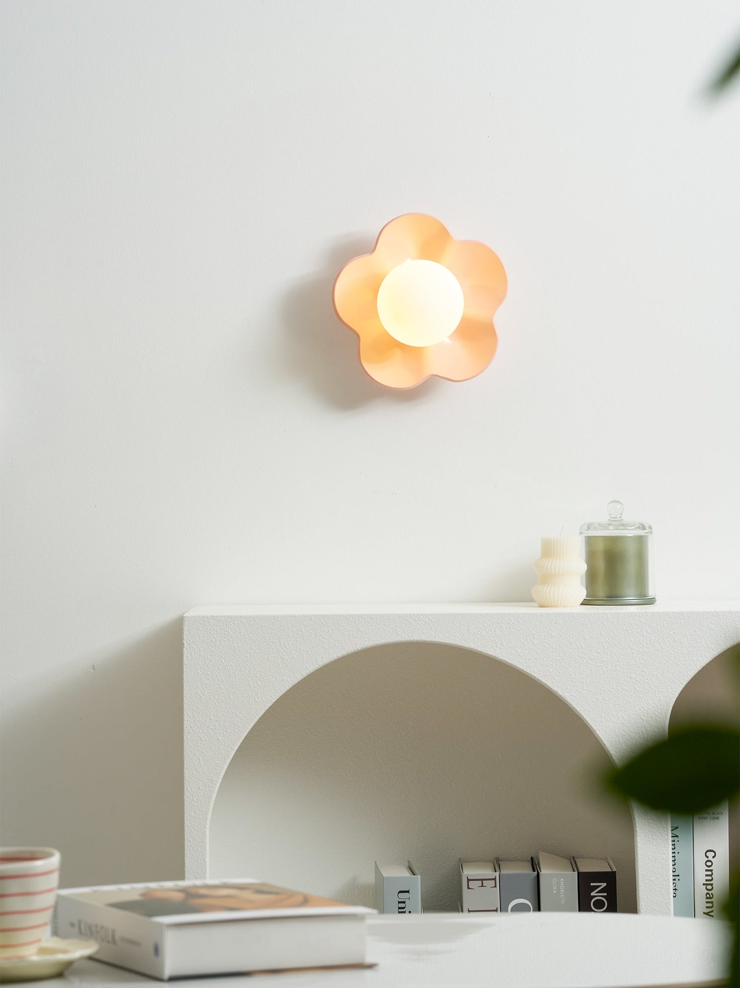 La Fleur Wall Lamp - Elegant Design with Adjustable Brightness & Energ
