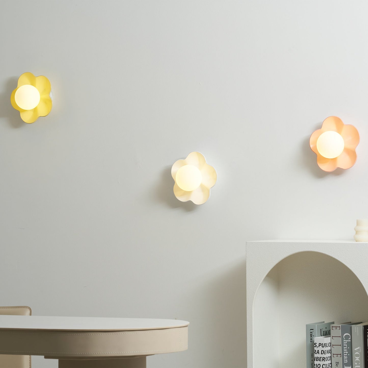 La Fleur Wall Lamp - Elegant Design with Adjustable Brightness & Energ