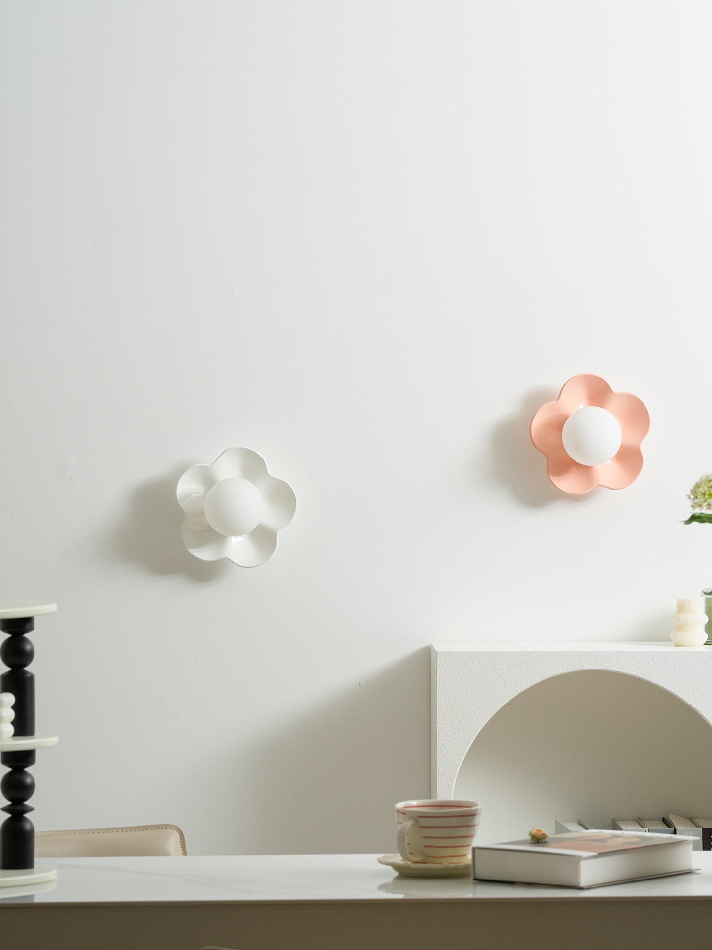 La Fleur Wall Lamp - Elegant Design with Adjustable Brightness & Energ