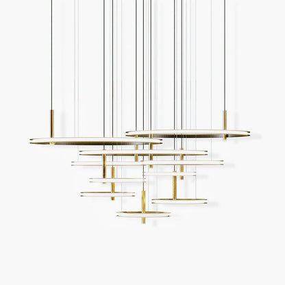 Labilis Crystal Chandelier - Elegant Lighting with Adjustable Brightne