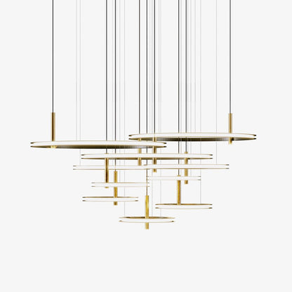 Labilis Crystal Chandelier - Elegant Lighting with Adjustable Brightne