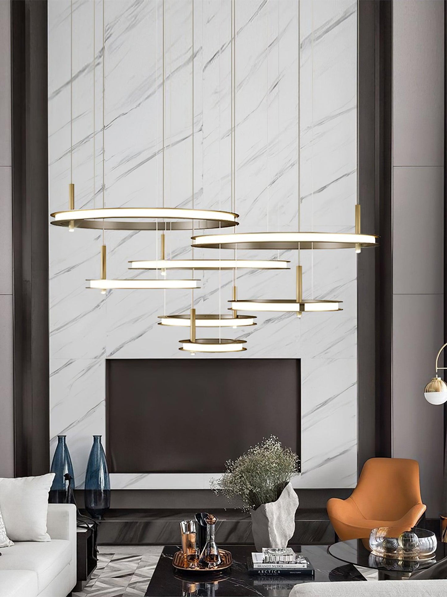 Labilis Crystal Chandelier - Elegant Lighting with Adjustable Brightne