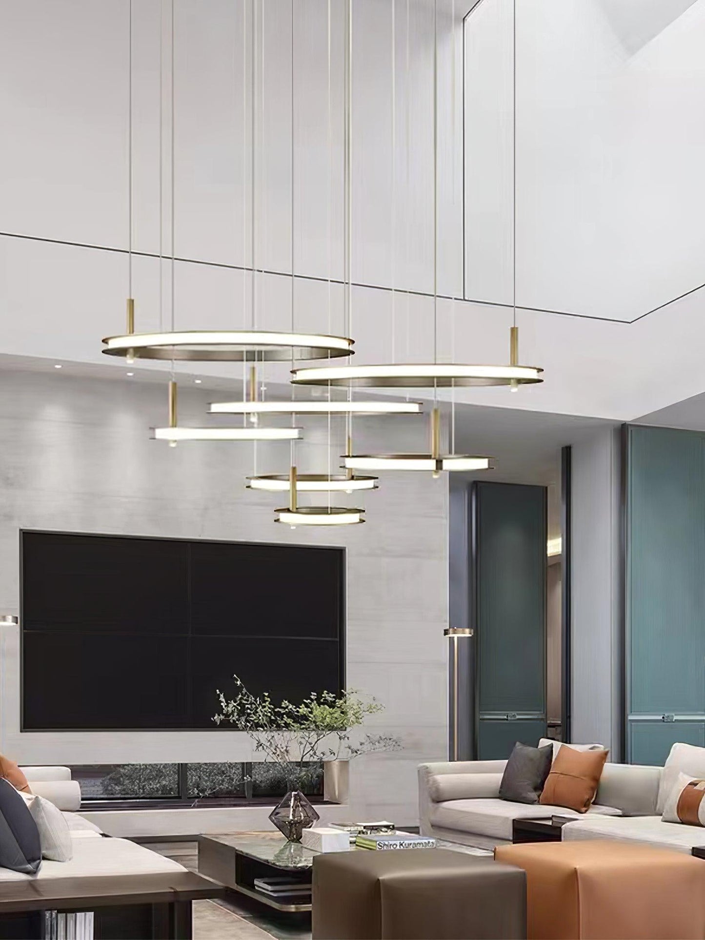 Labilis Crystal Chandelier - Elegant Lighting with Adjustable Brightne