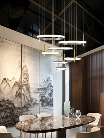 Labilis Crystal Chandelier - Elegant Lighting with Adjustable Brightne