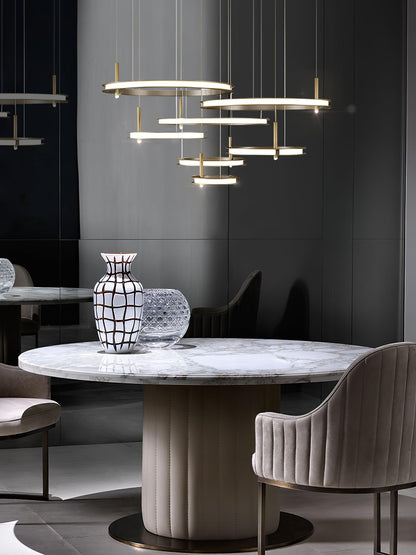 Labilis Crystal Chandelier - Elegant Lighting with Adjustable Brightne