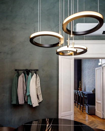 Labilis Crystal Chandelier - Elegant Lighting with Adjustable Brightne