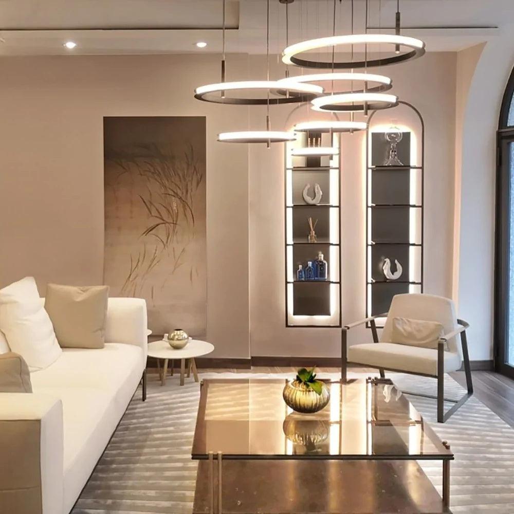 Labilis Crystal Chandelier - Elegant Lighting with Adjustable Brightne