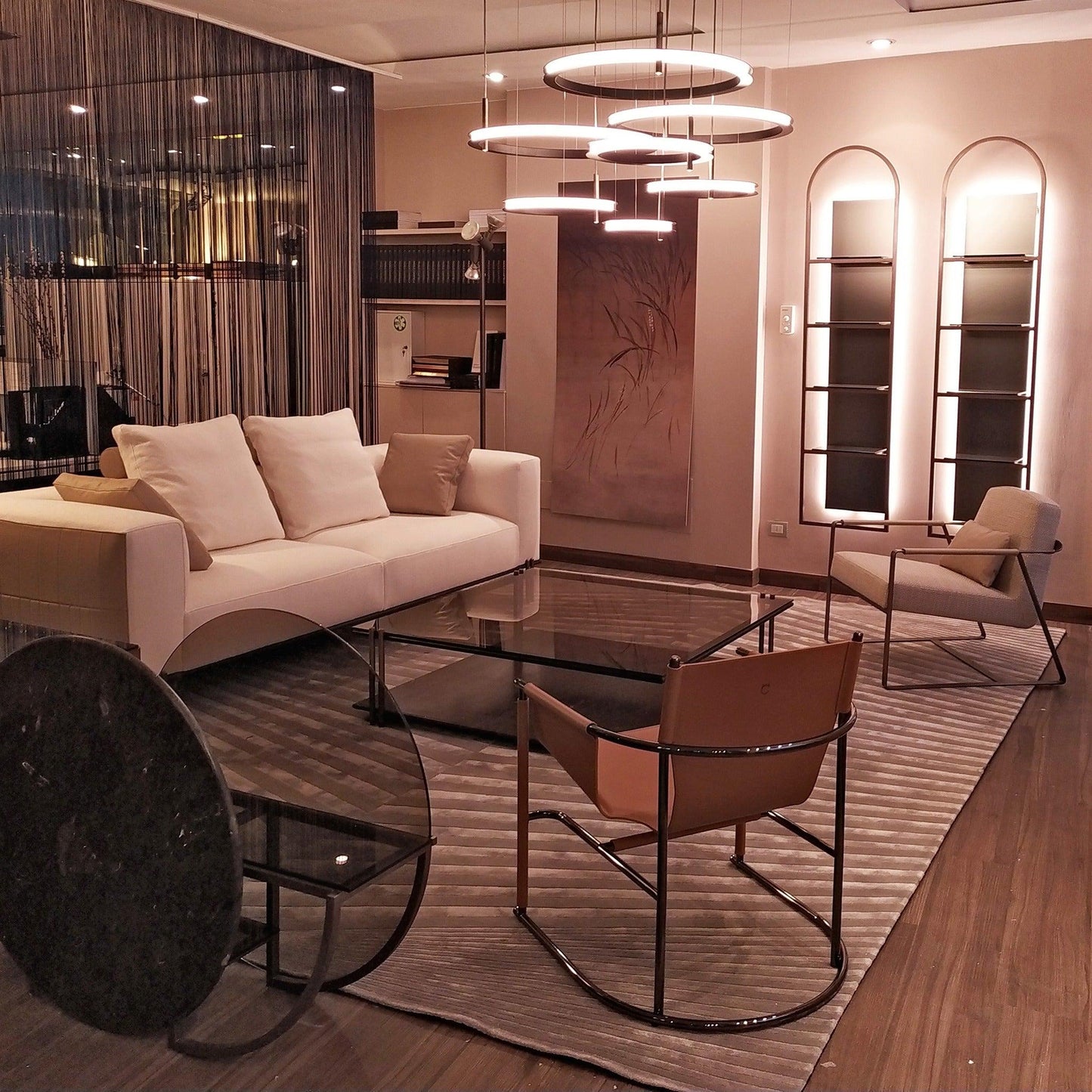 Labilis Crystal Chandelier - Elegant Lighting with Adjustable Brightne
