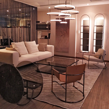 Labilis Crystal Chandelier - Elegant Lighting with Adjustable Brightne