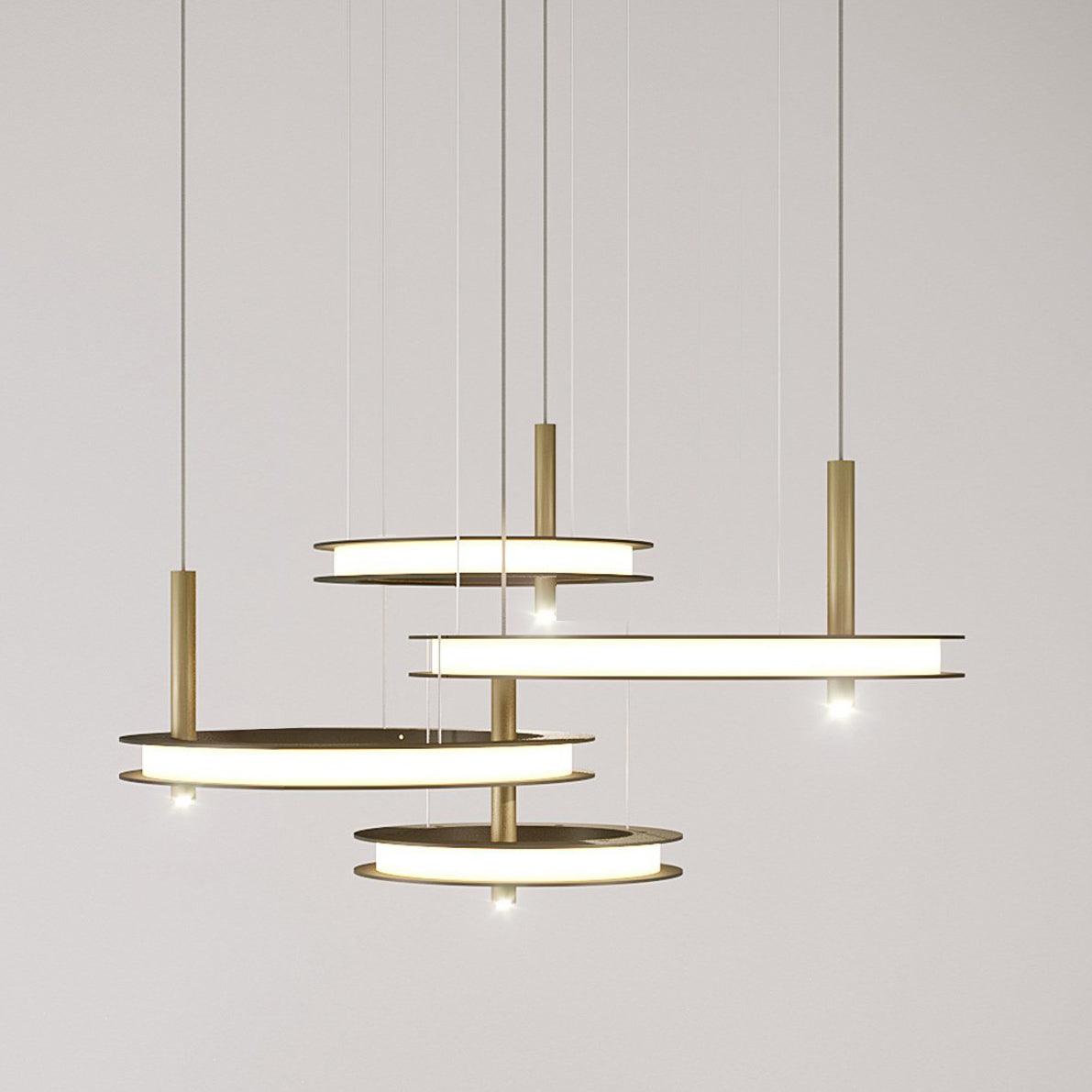 Labilis Crystal Chandelier - Elegant Lighting with Adjustable Brightne