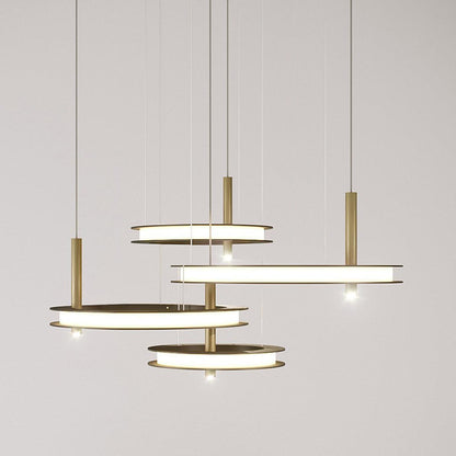 Labilis Crystal Chandelier - Elegant Lighting with Adjustable Brightne