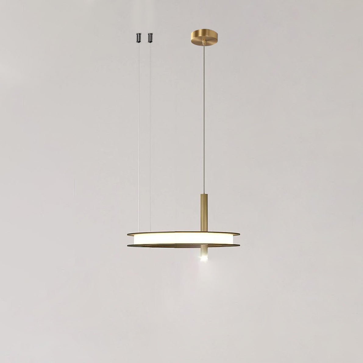 Labilis Crystal Chandelier - Elegant Lighting with Adjustable Brightne