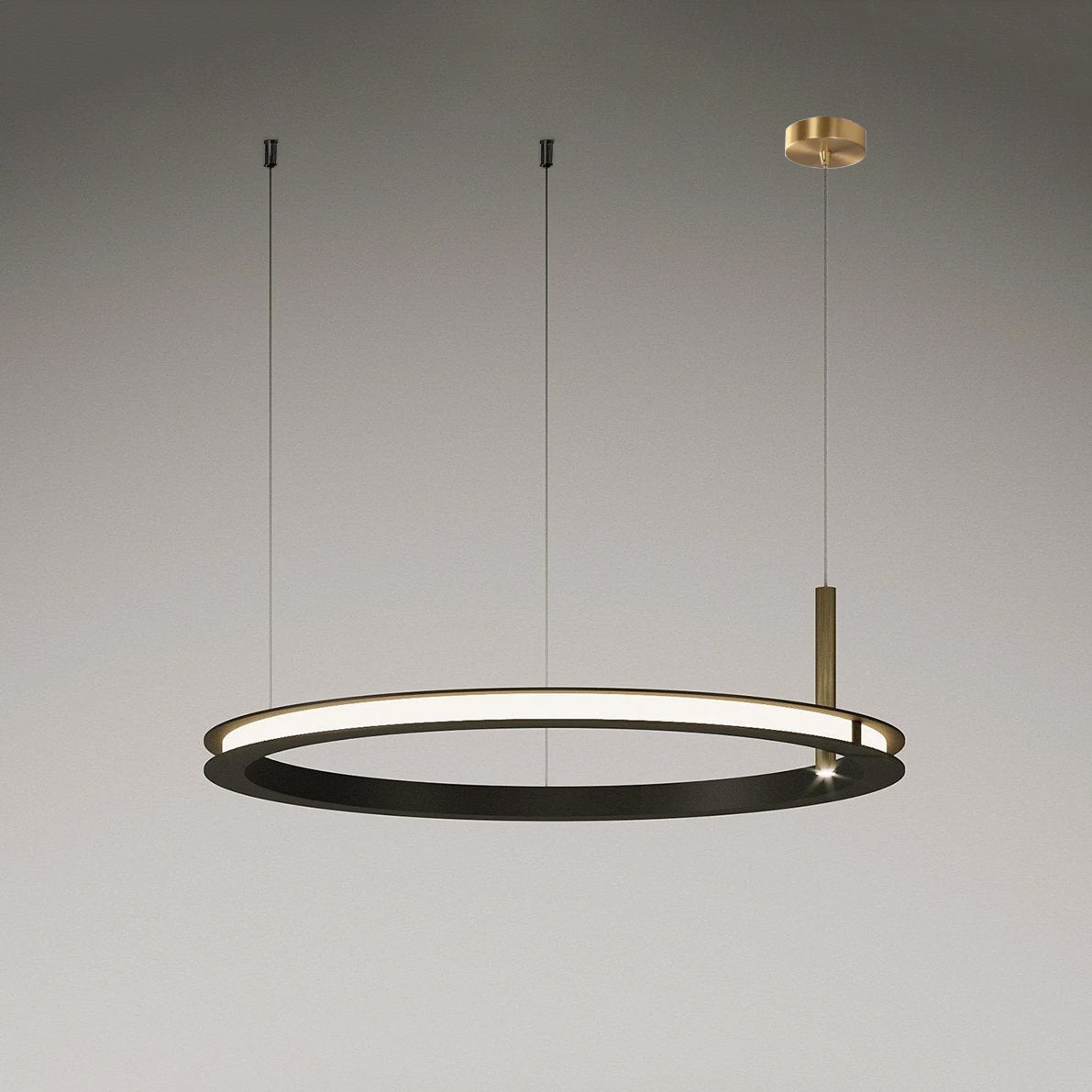 Labilis Crystal Chandelier - Elegant Lighting with Adjustable Brightne