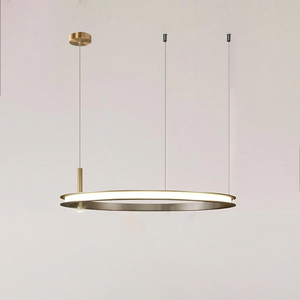 Labilis Crystal Chandelier - Elegant Lighting with Adjustable Brightne