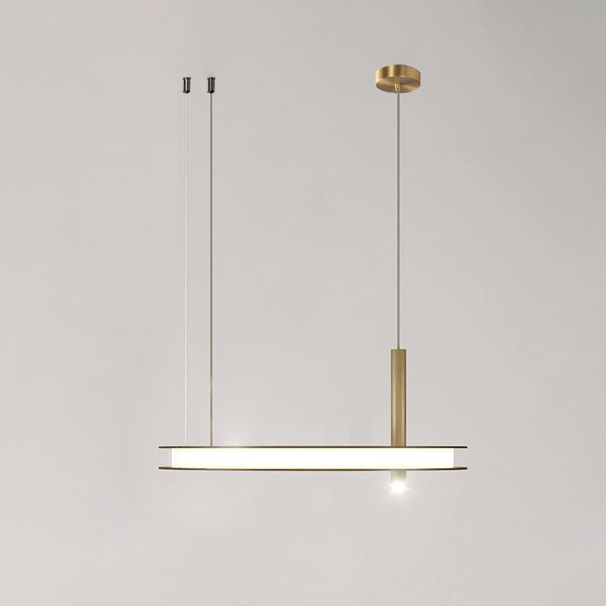 Labilis Crystal Chandelier - Elegant Lighting with Adjustable Brightne
