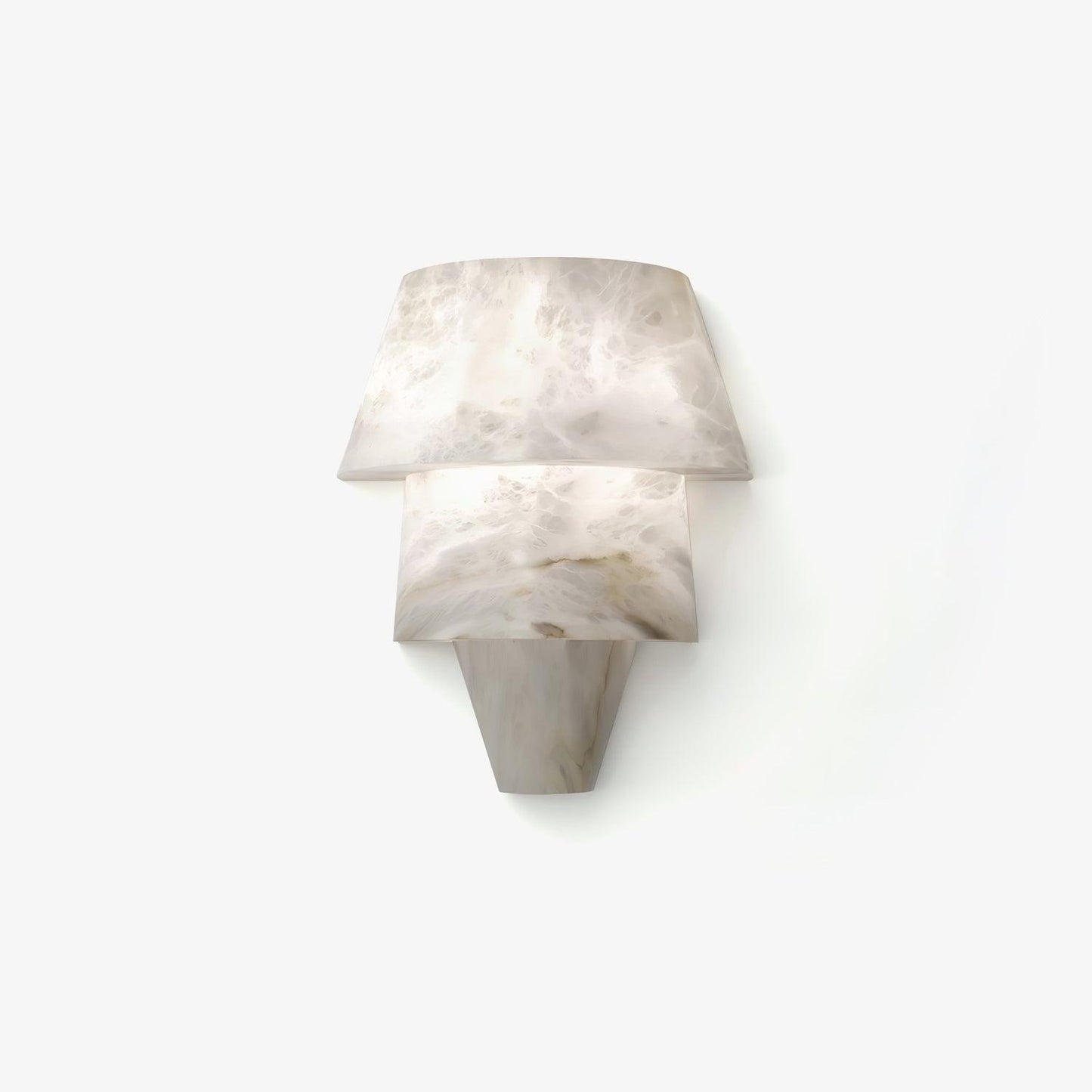 Professional Laboratory Alabaster Wall Light with Adjustable Brightnes