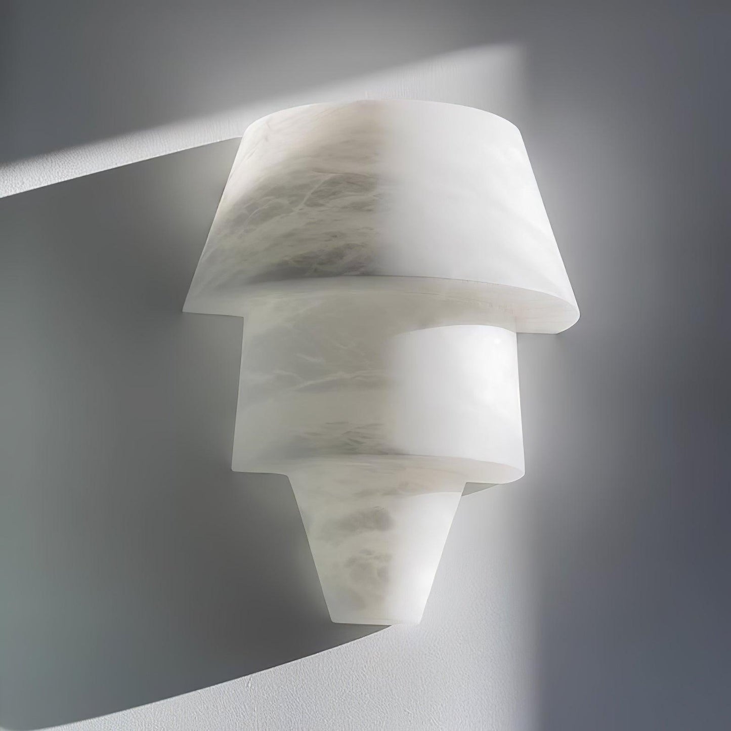 Professional Laboratory Alabaster Wall Light with Adjustable Brightnes