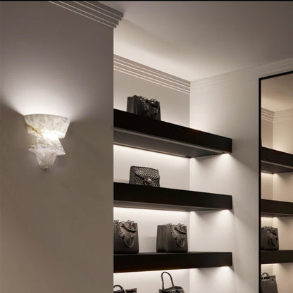 Professional Laboratory Alabaster Wall Light with Adjustable Brightnes