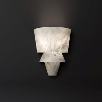 Professional Laboratory Alabaster Wall Light with Adjustable Brightnes
