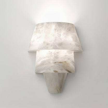 Professional Laboratory Alabaster Wall Light with Adjustable Brightnes