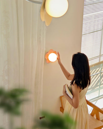La Fleur Wall Lamp - Elegant Design with Adjustable Brightness & Energ