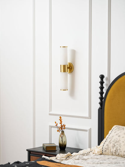 Alabaster Wall Lamp - Elegant Design with Soft Glow & Adjustable Angle