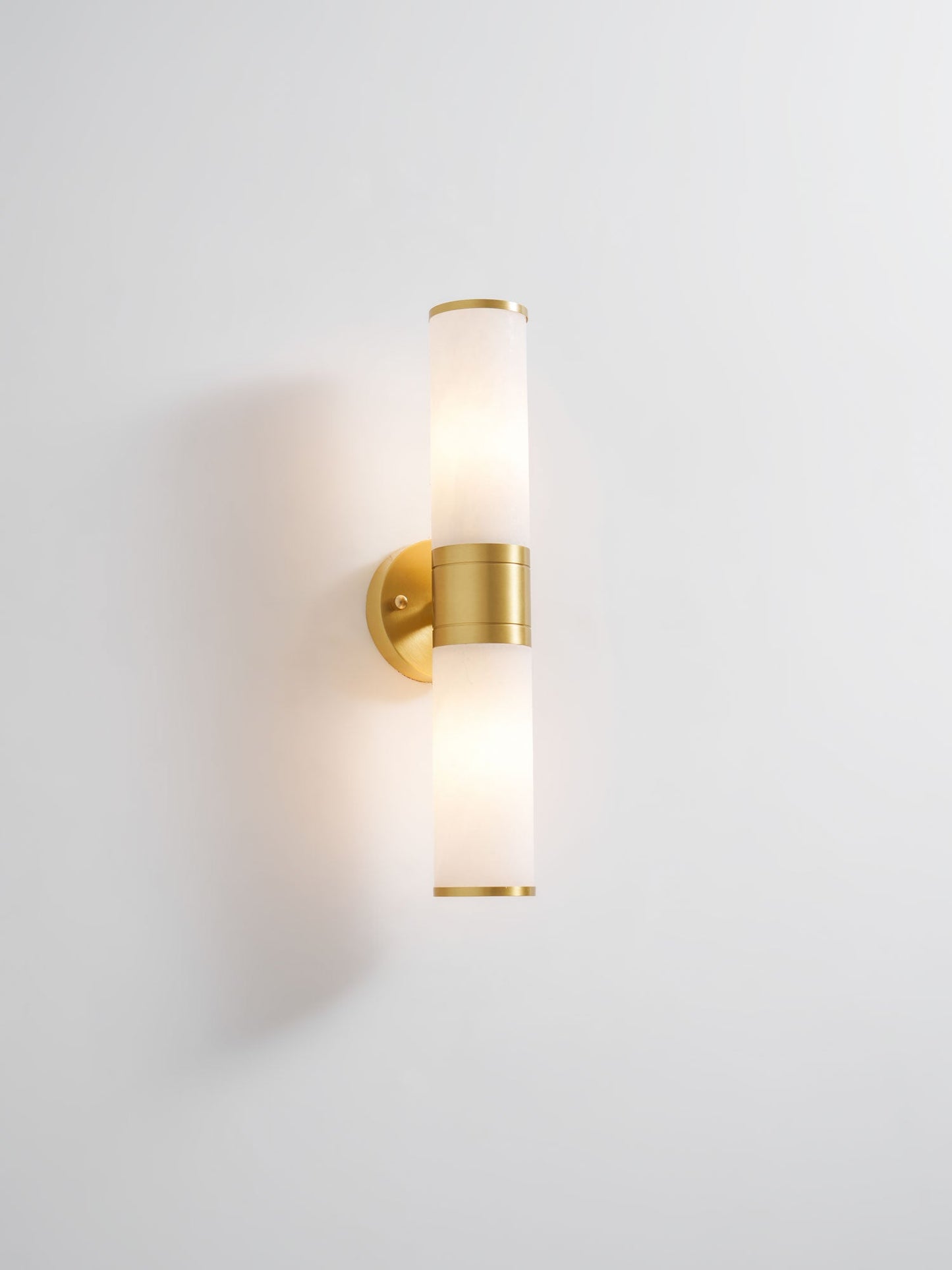 Alabaster Wall Lamp - Elegant Design with Soft Glow & Adjustable Angle