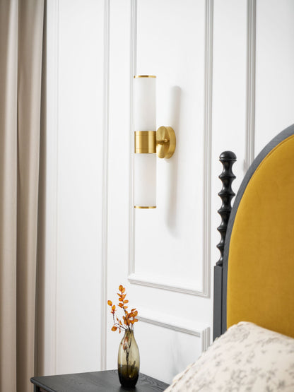 Alabaster Wall Lamp - Elegant Design with Soft Glow & Adjustable Angle