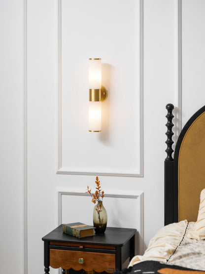 Alabaster Wall Lamp - Elegant Design with Soft Glow & Adjustable Angle