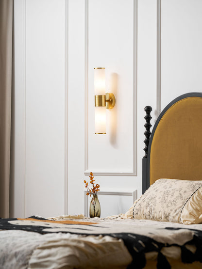 Alabaster Wall Lamp - Elegant Design with Soft Glow & Adjustable Angle