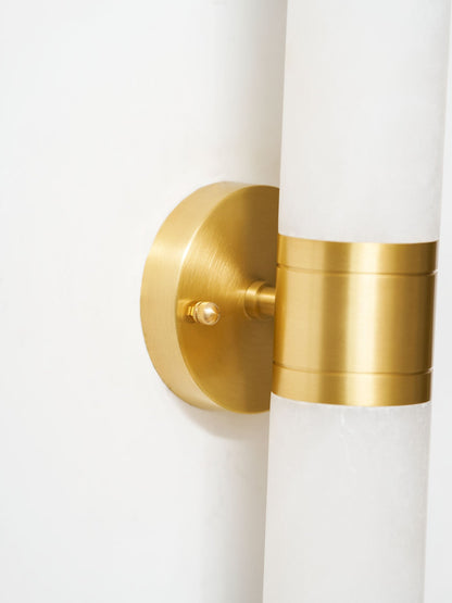 Alabaster Wall Lamp - Elegant Design with Soft Glow & Adjustable Angle