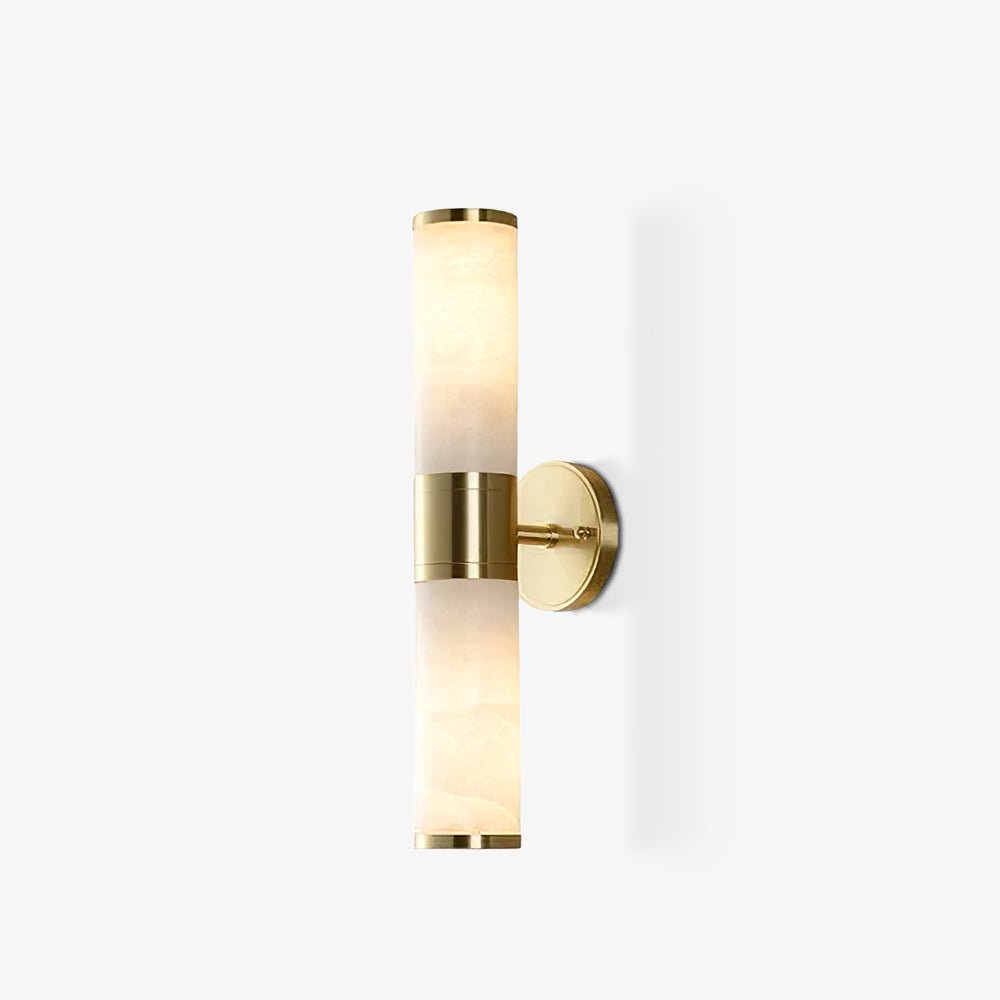 Alabaster Wall Lamp - Elegant Design with Soft Glow & Adjustable Angle
