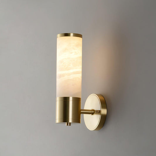 Alabaster Wall Lamp - Elegant Design with Soft Glow & Adjustable Angle