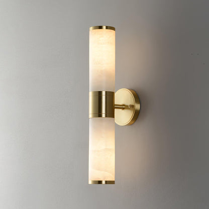 Alabaster Wall Lamp - Elegant Design with Soft Glow & Adjustable Angle