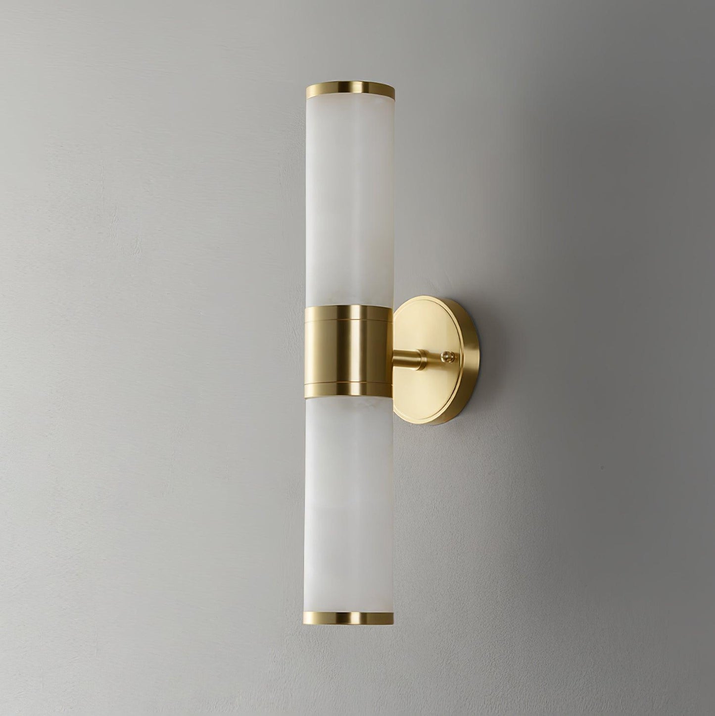 Alabaster Wall Lamp - Elegant Design with Soft Glow & Adjustable Angle