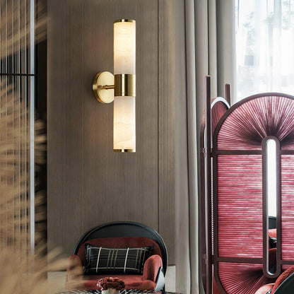 Alabaster Wall Lamp - Elegant Design with Soft Glow & Adjustable Angle