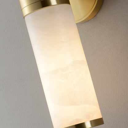 Alabaster Wall Lamp - Elegant Design with Soft Glow & Adjustable Angle