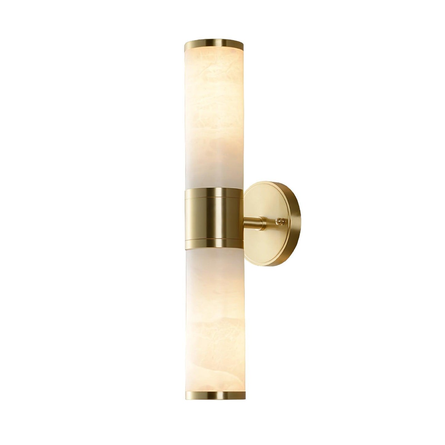 Alabaster Wall Lamp - Elegant Design with Soft Glow & Adjustable Angle