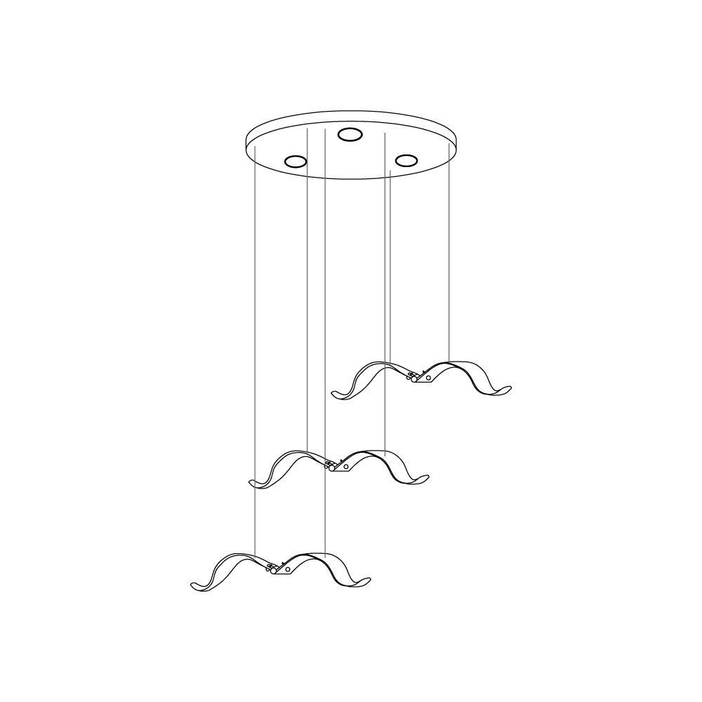 Elegant Large Seagull Chandelier - Adjustable Height, Energy-Efficient