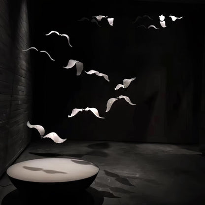 Elegant Large Seagull Chandelier - Adjustable Height, Energy-Efficient