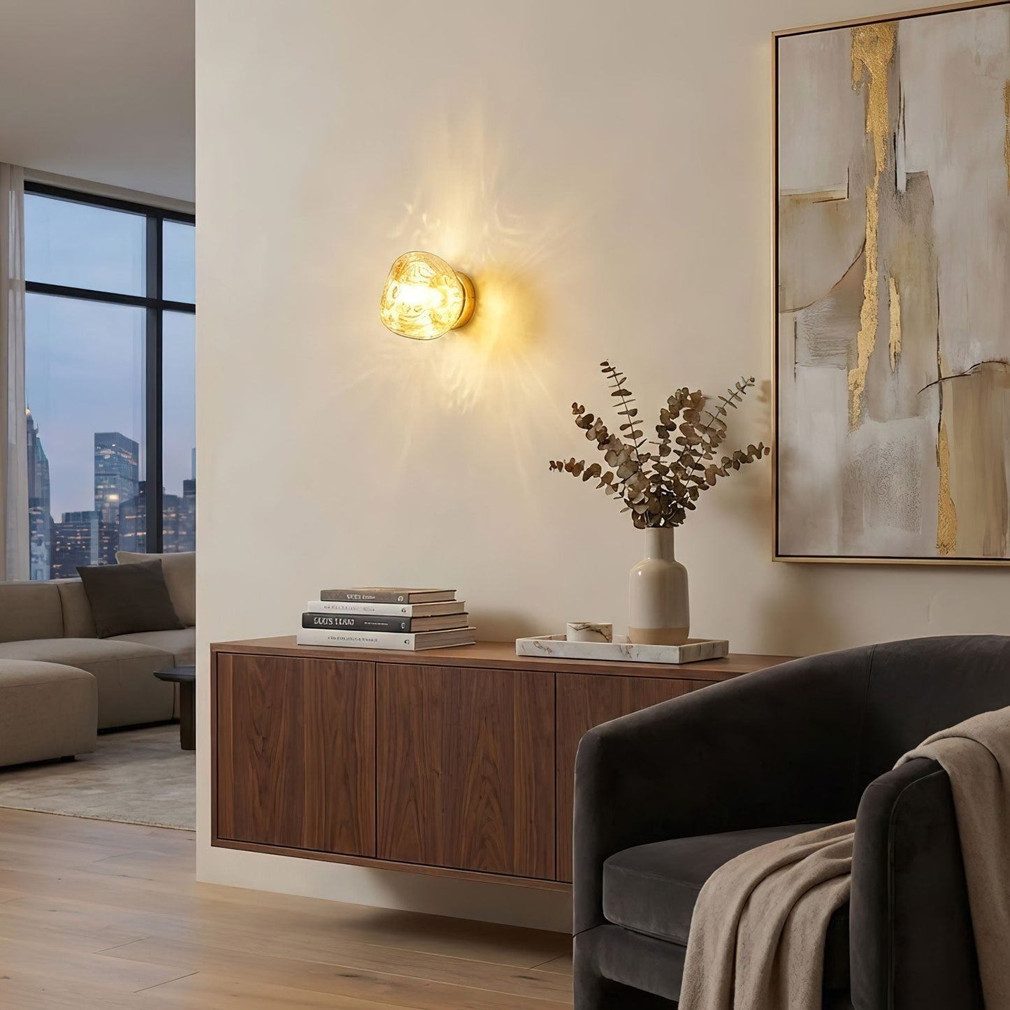Lava Wall Lamp - Adjustable Brightness & Energy-Efficient LED Design