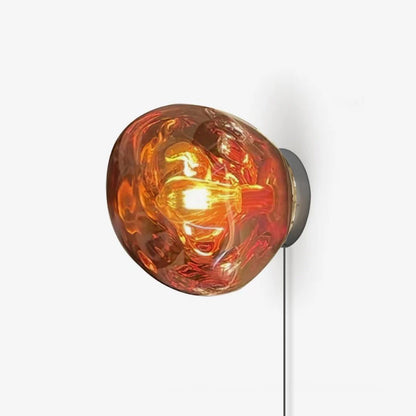 Lava Plug-in Wall Lamp - Adjustable Brightness & Modern Design