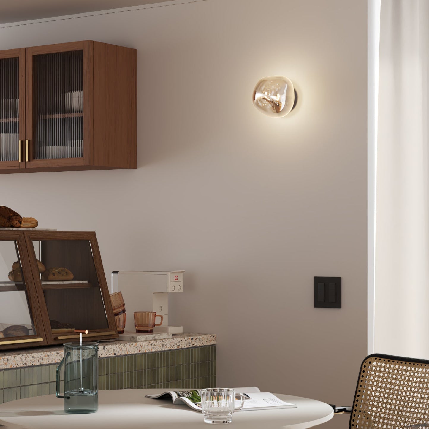 Lava Wall Lamp - Adjustable Brightness & Energy-Efficient LED Design
