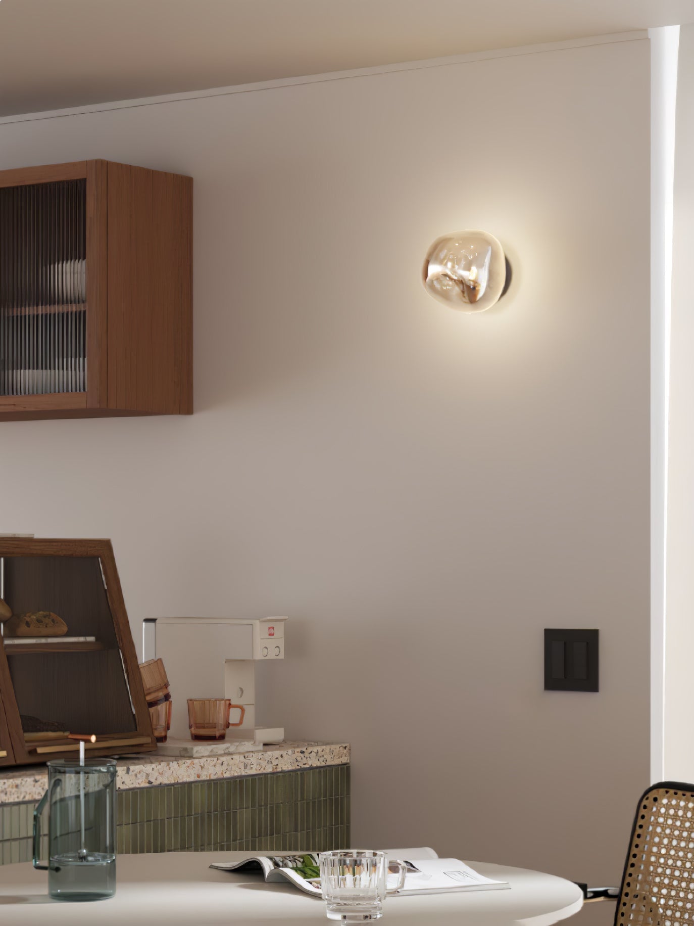 Lava Wall Lamp - Adjustable Brightness & Energy-Efficient LED Design