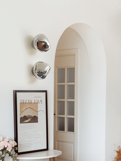 Lava Plug-in Wall Lamp - Adjustable Brightness & Modern Design
