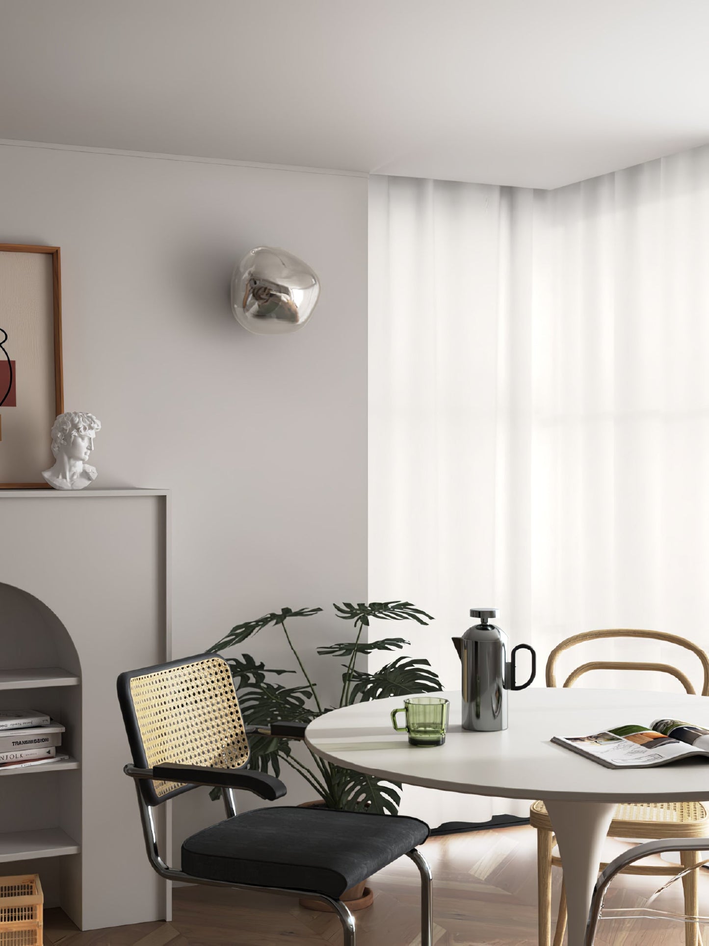 Lava Wall Lamp - Adjustable Brightness & Energy-Efficient LED Design