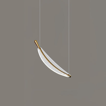 Modern Leaf LED Chandelier - Dimmable, Energy-Efficient Lighting