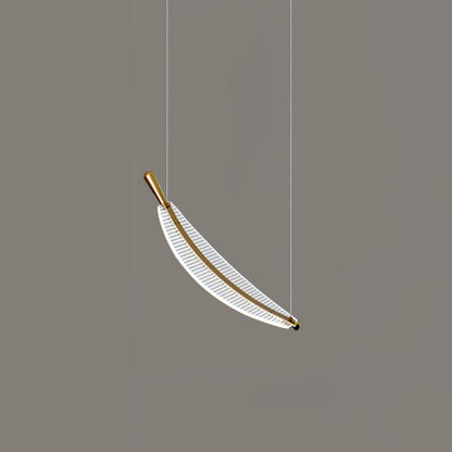 Modern Leaf LED Chandelier - Dimmable, Energy-Efficient Lighting